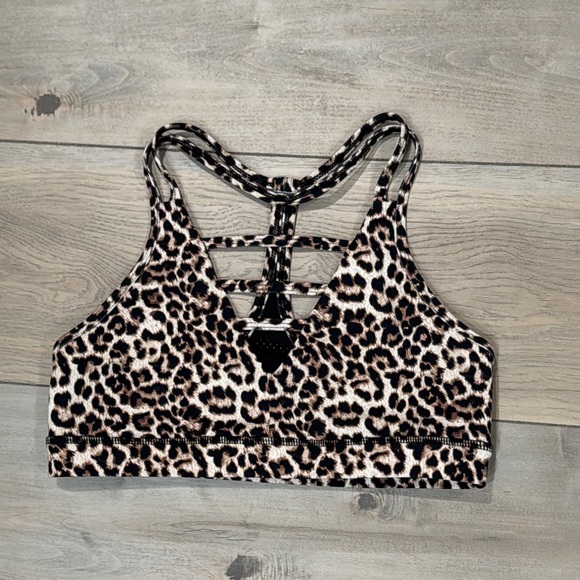 ZYIA Other - ZYIA Leopard Print Sports Bra